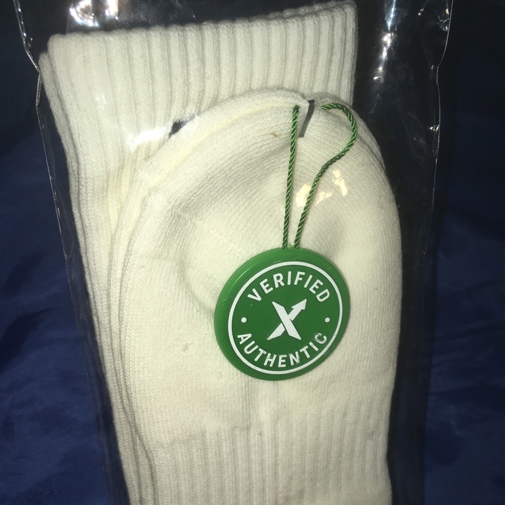 Bape socks white and black